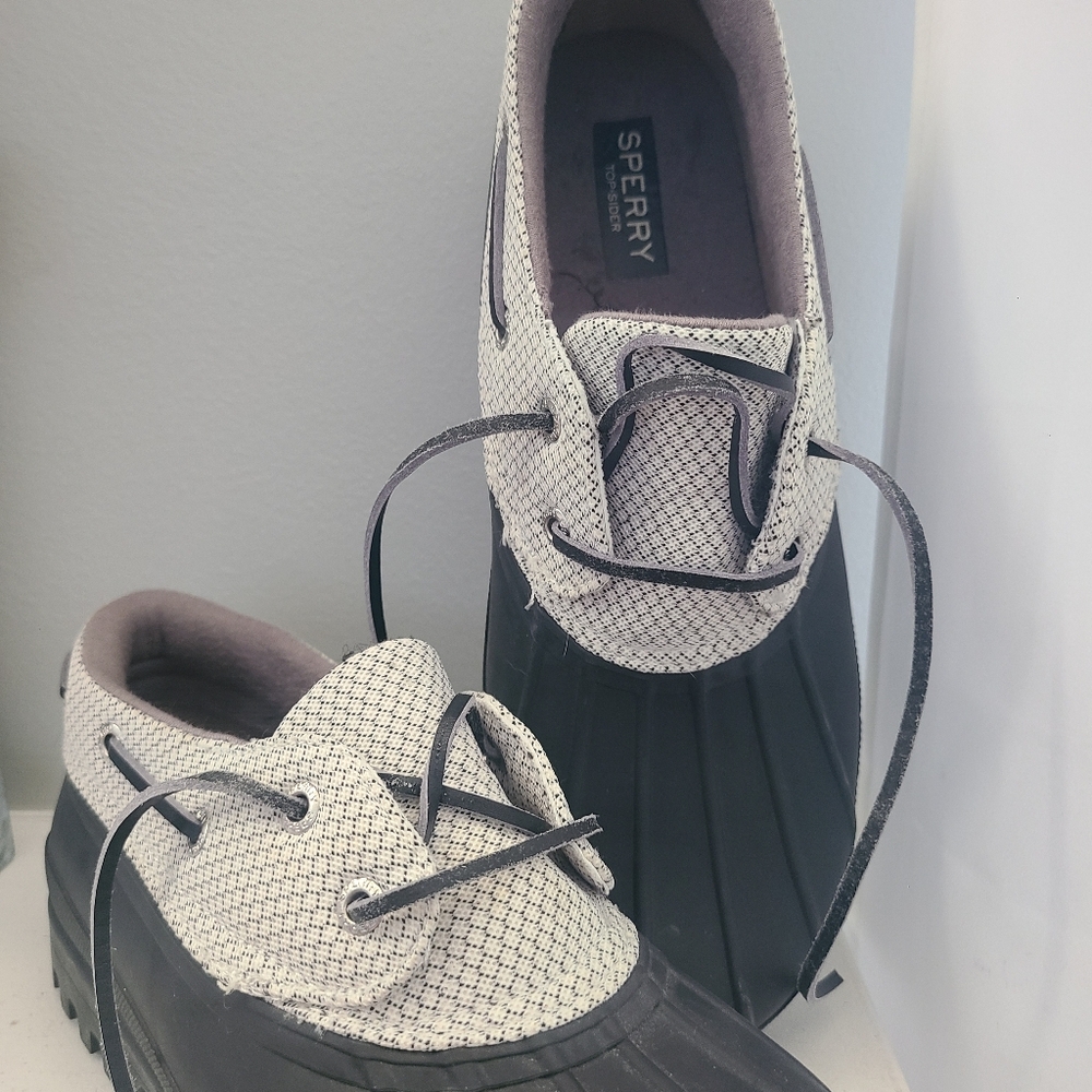 Sperry Saltwater Low Rise Duck Boots Womens Size 11 - Picture 4 of 6